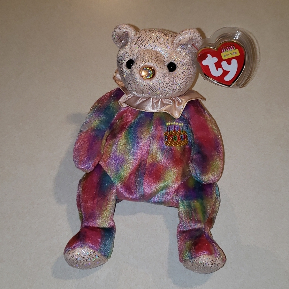 Birthday Bear NWT (month of August is still available)